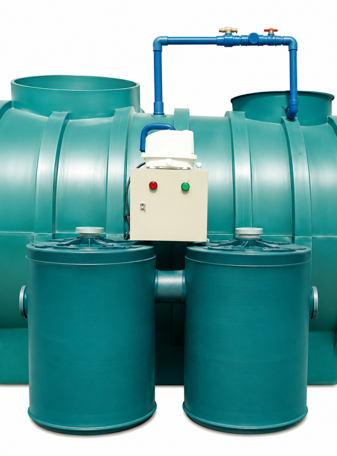 Planta de Tratamiento 3.300 lts con kit basico